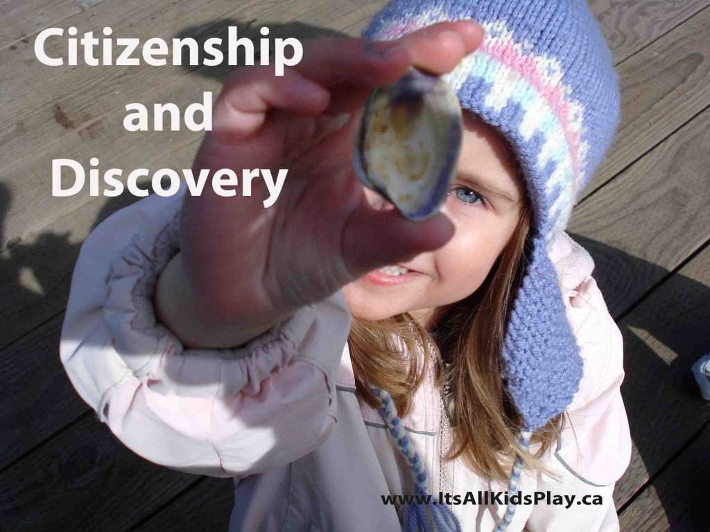 Citizenship and Discovery for Kids - Child holding seashell