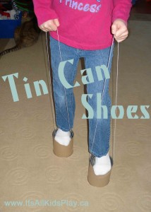 How to make Tin Can Shoes