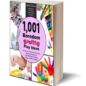 1001 boredom busting play ideas, crafts for kids, tricky challenges for kids, travel games and more